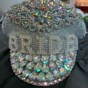 Bride Embellished Festival Cap